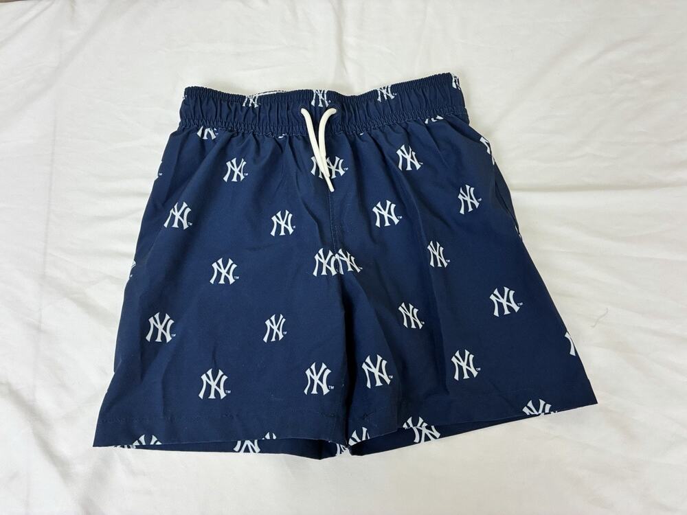 Boys Genuine MLB Swim Shorts 7/8 NY Yankees